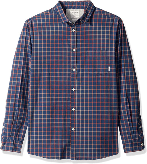 Quiksilver Men's Everyday Check Long Sleeve Plaid Shirt