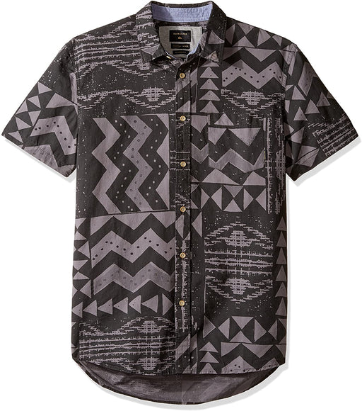 Quiksilver Men's East Cape Crowns Short Sleeve Woven Top