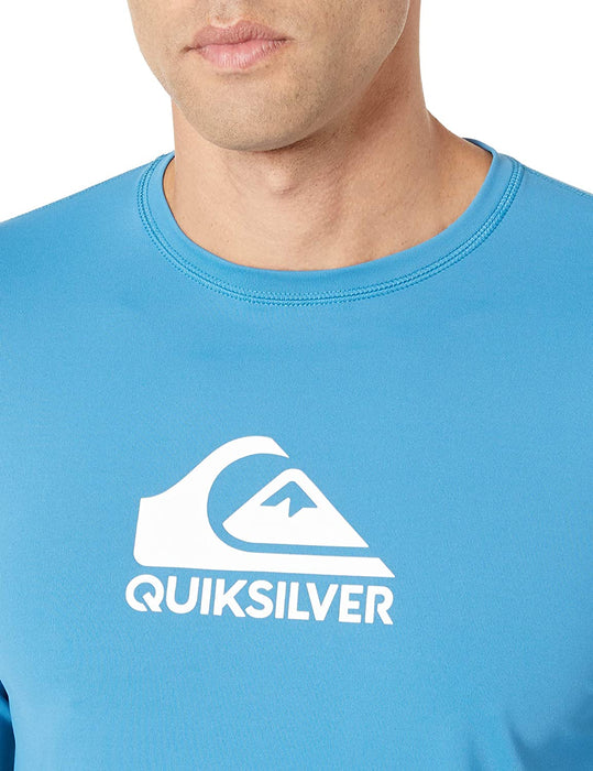 Quiksilver Men's Solid Streak Long Sleeve Rashguard UPF 50+ Sun Protection