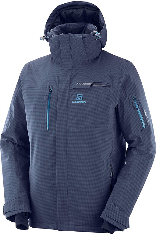 Salomon Men's Brilliant JKT M, Night Sky, Large