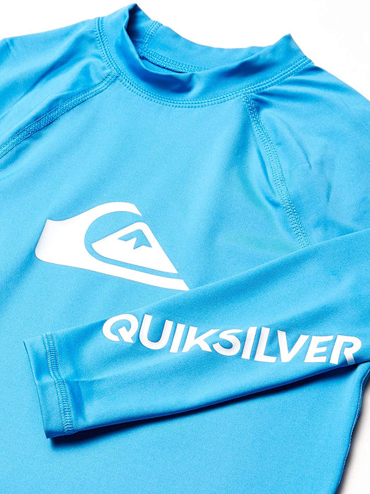 Quiksilver Boys' Big Time Long Sleeve Youth Rashguard Surf Shirt