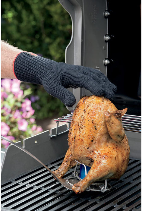 Weber 6689 Essentials Collapsible Poultry Roaster