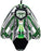 Rave Wingman 3 Rider Towable, Green/Gray, 91 X 77.5 X 28-Inch