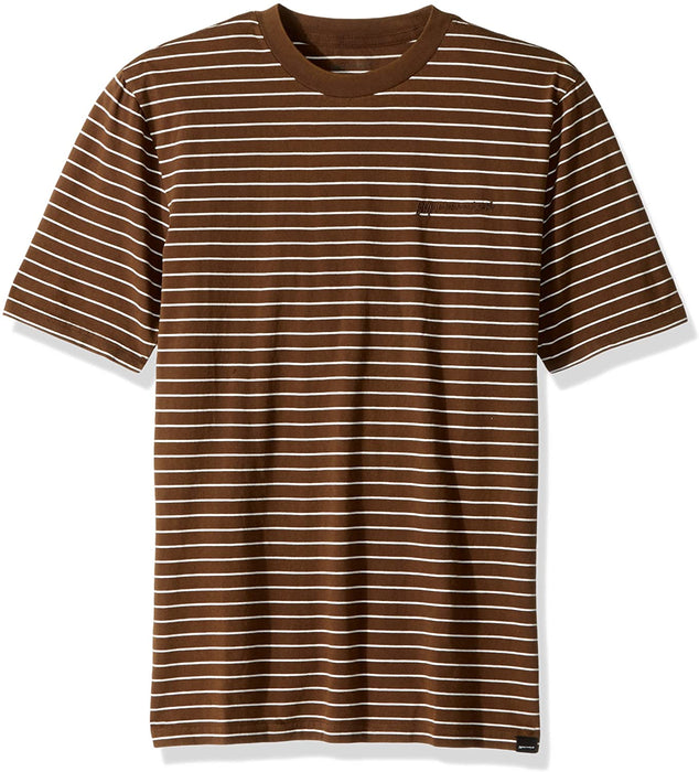 Quiksilver Men's Lazy Laguna Stripe Ss Tee Knit T-Shirt