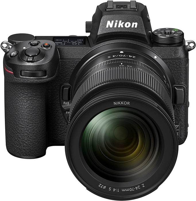 Nikon Z 7II FX-Format Mirrorless Camera Body w/NIKKOR Z 24-70mm f/4 S Black