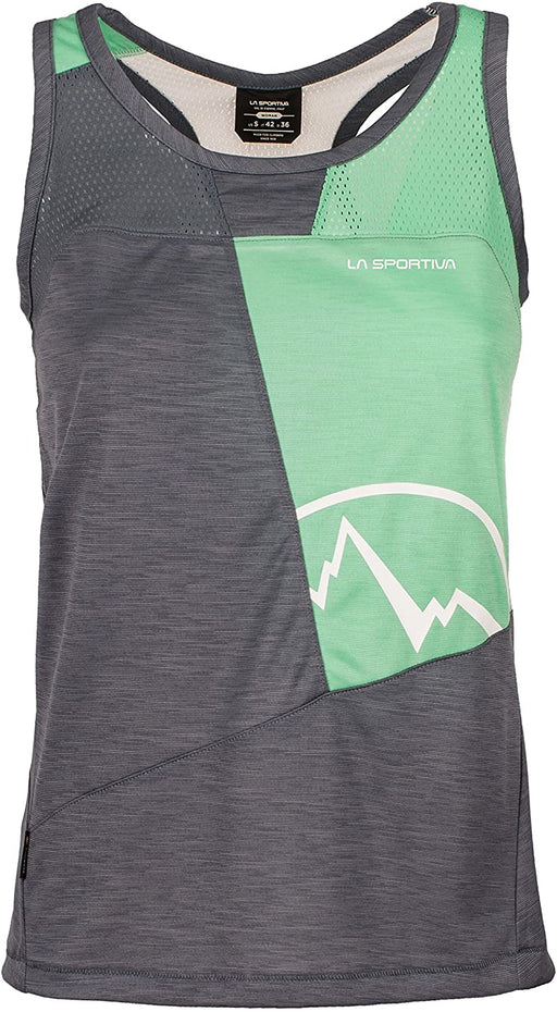 La Sportiva Earn Tank - Women's Slate/Jade Green Large