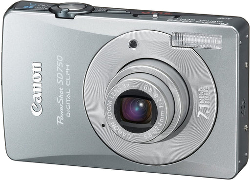 Canon PowerShot SD750 7.1MP Digital Elph Camera with 3x Optical Zoom (Black)