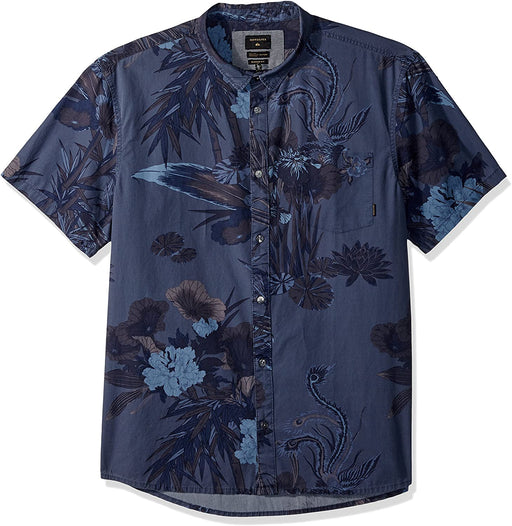 Quiksilver Men's Hibashii Short Sleeve Button Down Shirt