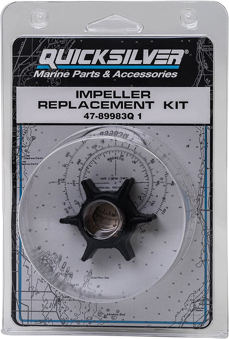 Quicksilver 89983Q1 Water Pump Repair Kit - 30 through 70 Horsepower Mercury and Mariner Outboards and Jet Drive Outboards