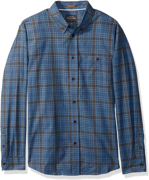 Quiksilver Men's Cortez Straight Plaid Button Down Shirt