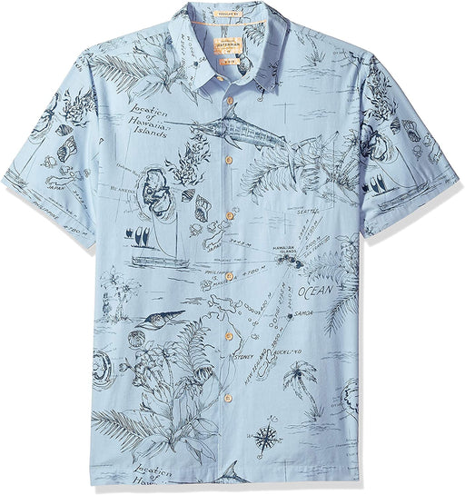 Quiksilver Men's Pacific Records Button Down Shirt