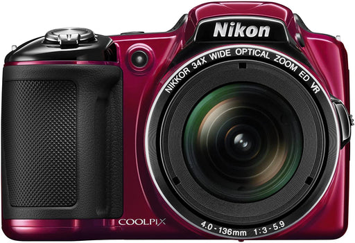 Nikon COOLPIX L830 16 MP CMOS Digital Camera with 34x Zoom NIKKOR Lens and Full 1080p HD Video