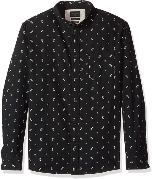 Quiksilver Men's Da Huts Ls Long Sleeve Shirt