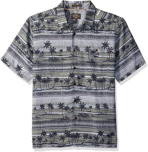 Quiksilver Men's Power Lounge 2 Comfort Fit Button Down Casual Shirt