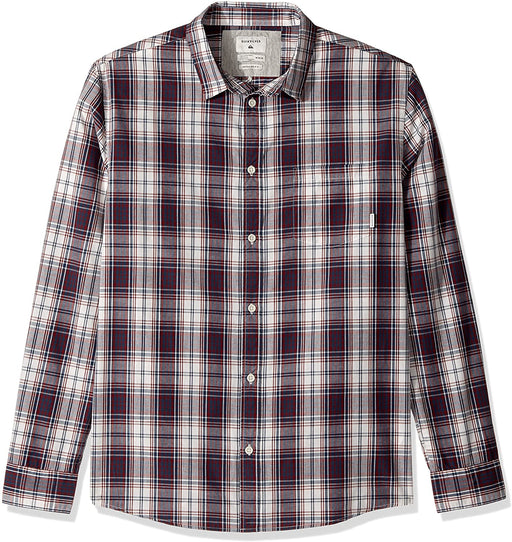 Quiksilver Men's Tidal Long Sleeve Button Down Shirt