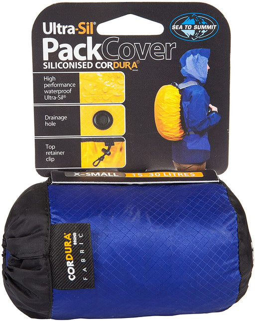 Sea to Summit SN240 Ultra-Light Siliconized Cordura Pack Cover,Blue,Large