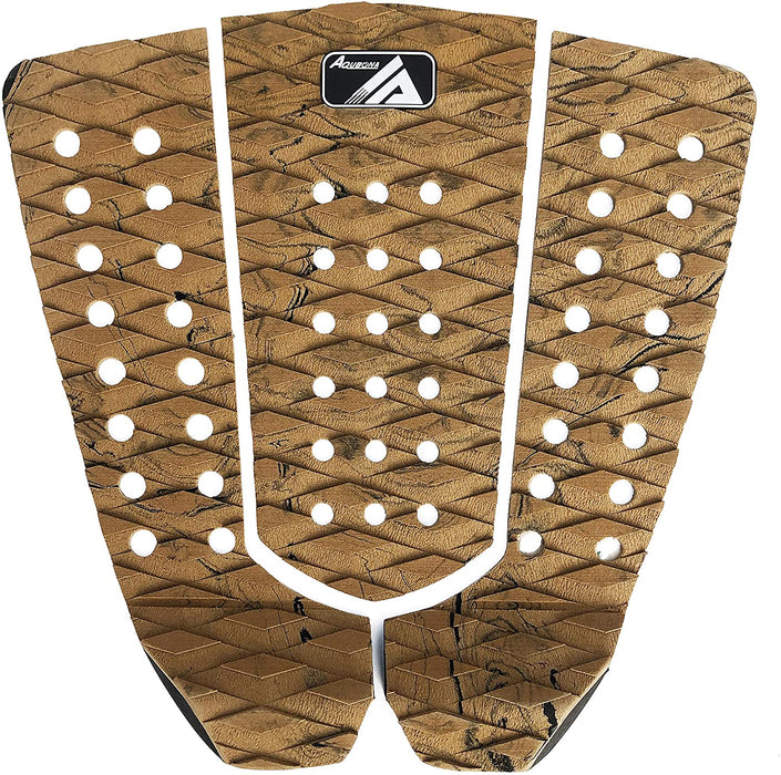 3 Piece Stomp Pad Surfboard EVA Traction Pad with 3M Adhesive Professional Tail Pad/Applies All Boards - Surfboards, Shortboards, Longboards