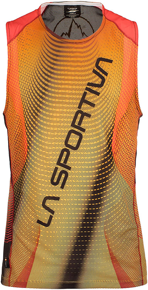 La Sportiva Men's Velocity Tank - Black/Yellow - M
