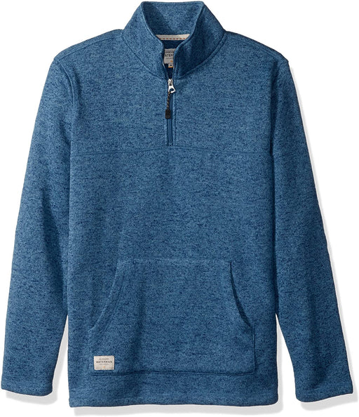Quiksilver Waterman Men's Mormont TRE Fleece Zip Sweatshirt Top