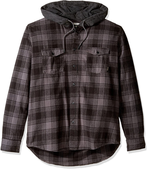 Quiksilver Men's Snap Up Long Sleeve Woven Top
