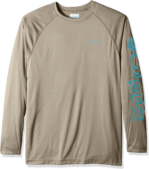 Columbia Men's Terminal Tackle Heather Long Sleeve Big/Tall Shirt