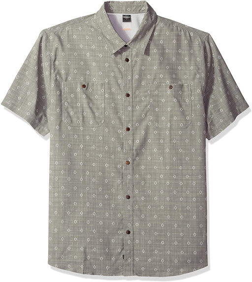 Quiksilver Men's Wake Manoa Rain Button Down Shirt