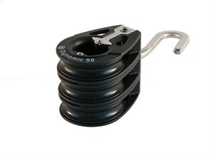 RS Sailing - 50mm Triple Block with Swivel Hook