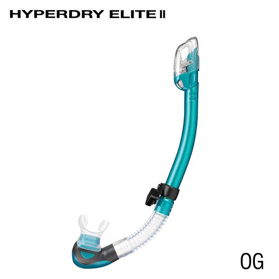 TUSA- Hayper dry snorkel- SP0101QB OG GREEN