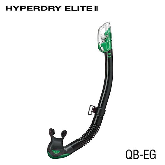 TUSA- Hayper dry snorkel- SP0101QB EG GREEN